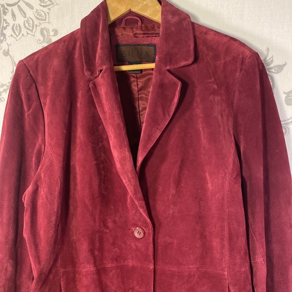 Siena Maroon Suede
Leather Jacket‎ Double Button
Southwestern Casual - Picture 2 of 12